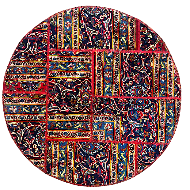 فرش چهل تیکه کلاژ