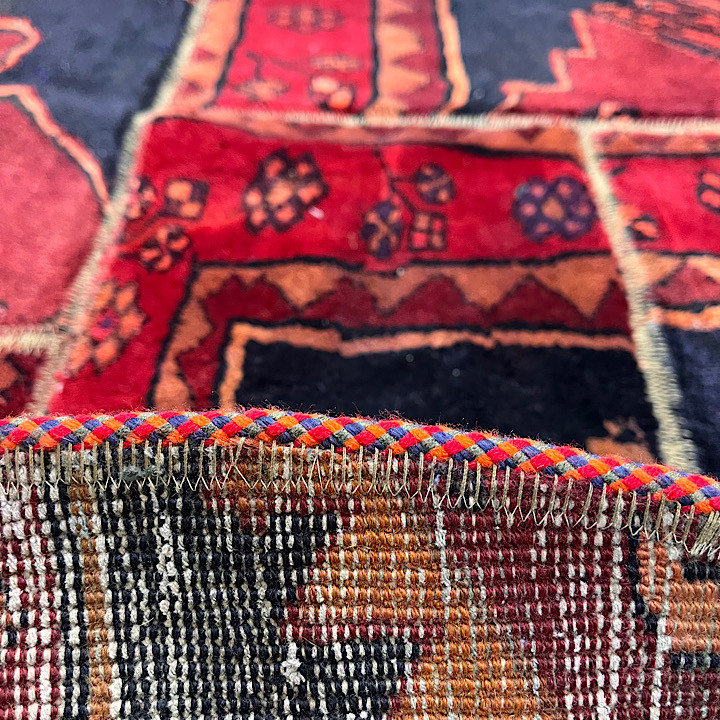 فرش چهل تیکه کلاژ قطر 100