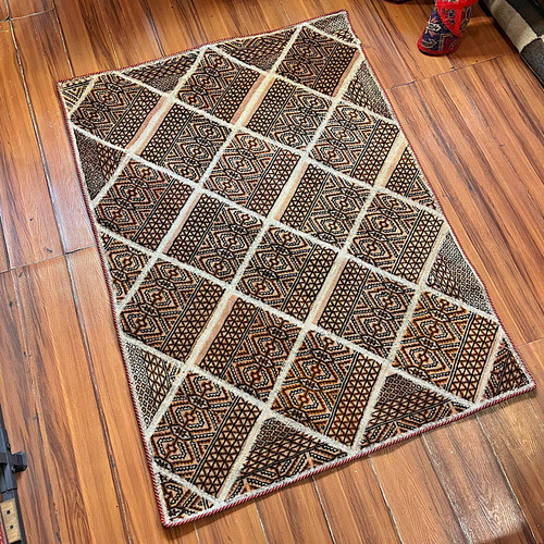 فرش کلاژ دستبافت / گالری هنری مانیار/چهل تیکه