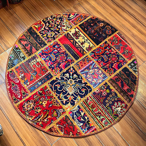 فرش چهل تیکه کلاژ