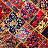 فرش چهل تیکه کلاژ