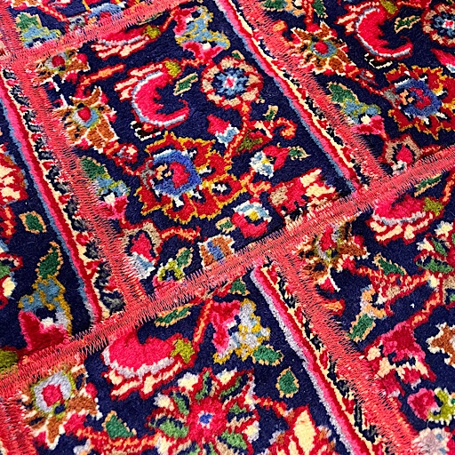 فرش چهل تیکه کلاژ