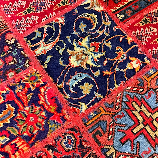 فرش چهل تیکه کلاژ