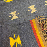 گلیم دورو دستبافت پشمی