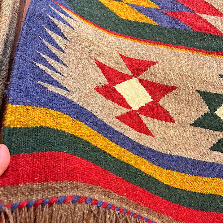 گلیم پشمی قالیچه ای