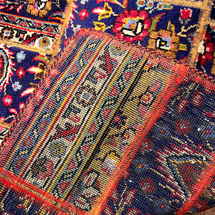 فرش دستبافت چهل تیکه کلاژ کد 403