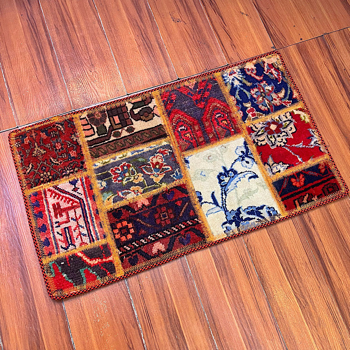 پادری فرش چهل تیکه کلاژ کد 107