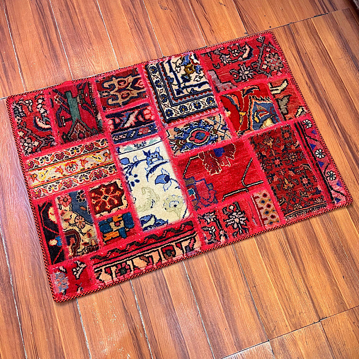 پادری فرش چهل تیکه کلاژ کد 114