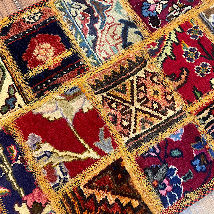 پادری فرش چهل تیکه کلاژ کد ۹۲۳