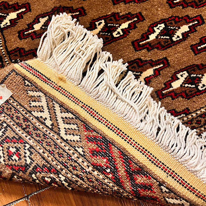 فرش دستبافت ترکمن کد 49457