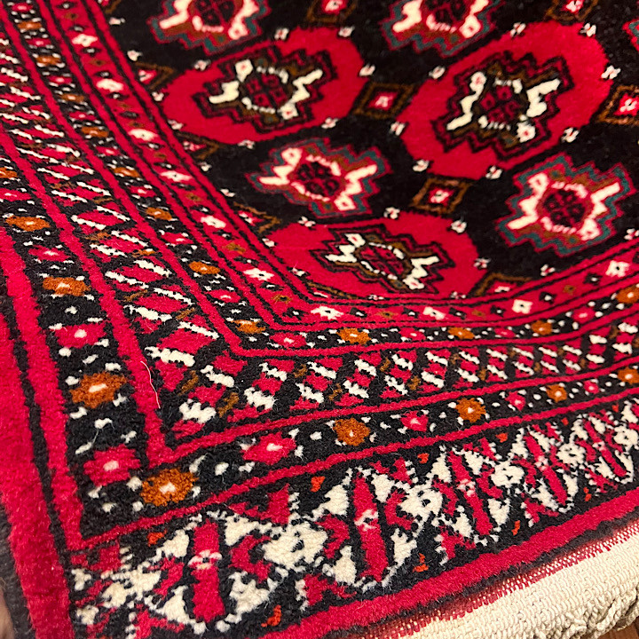 فرش دستبافت ترکمن کد 49458
