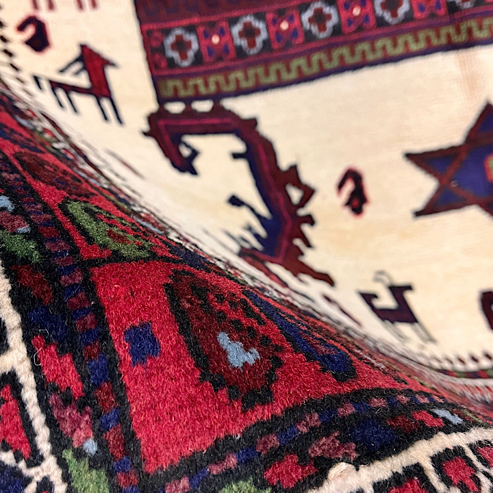 فرش دستبافت عشایری کد 49471