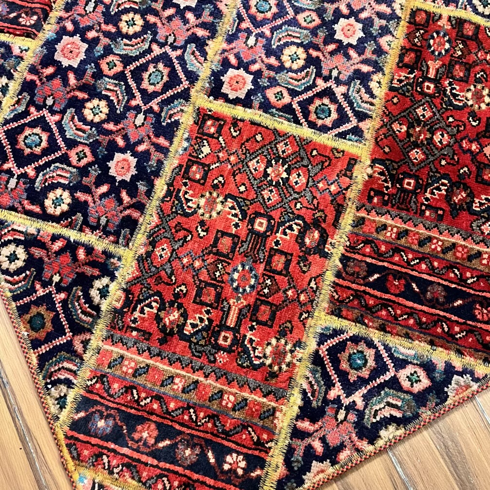 فرش چهل تیکه کلاژ