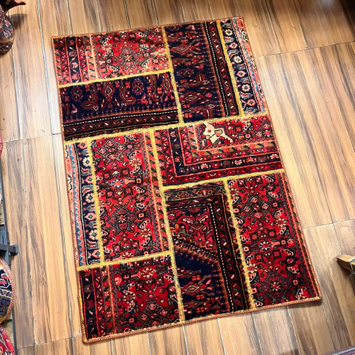 فرش چهل تیکه کلاژ