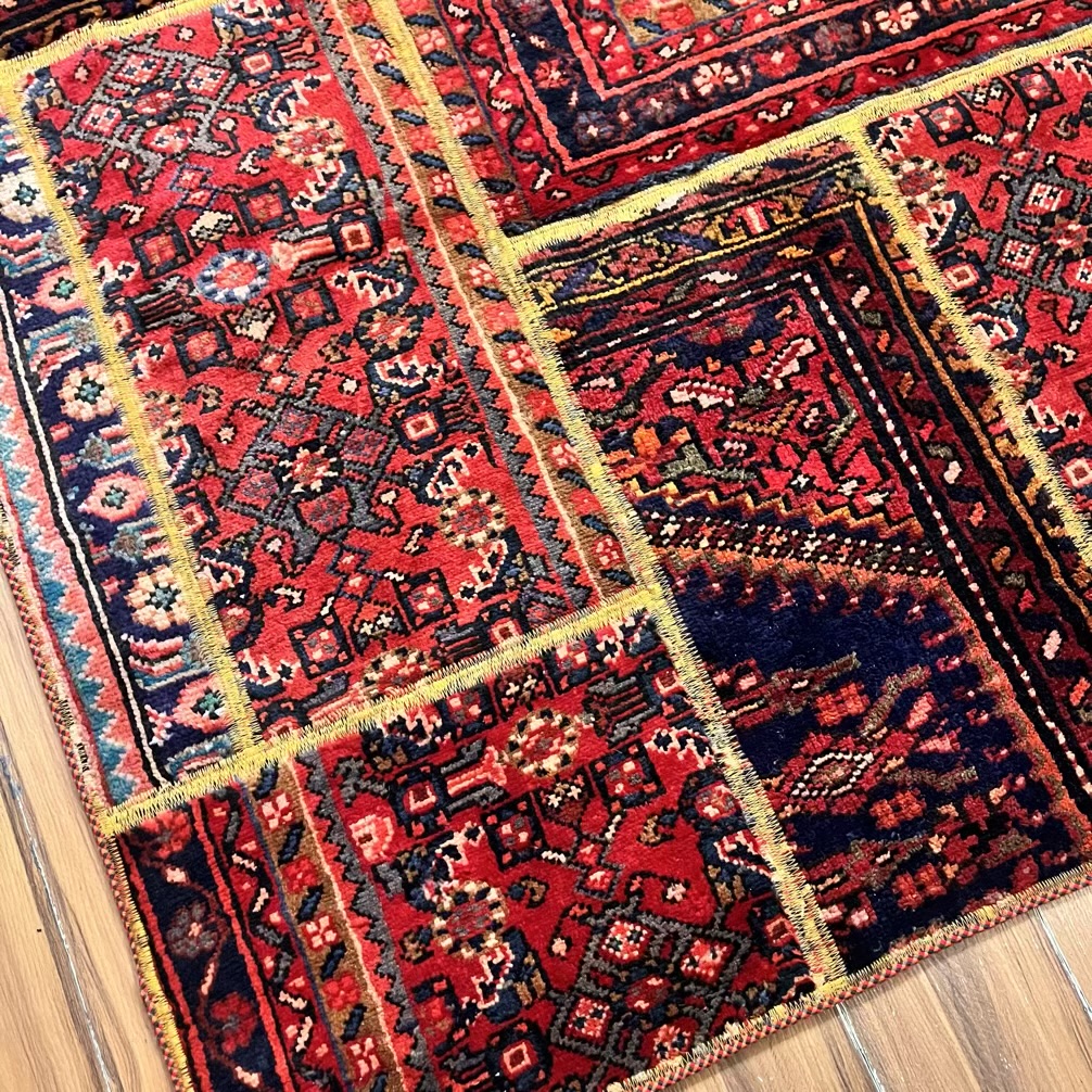 فرش چهل تیکه کلاژ