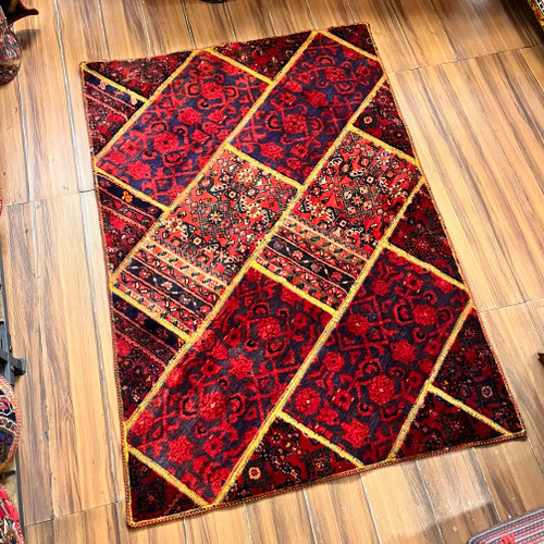فرش چهل تیکه کلاژ