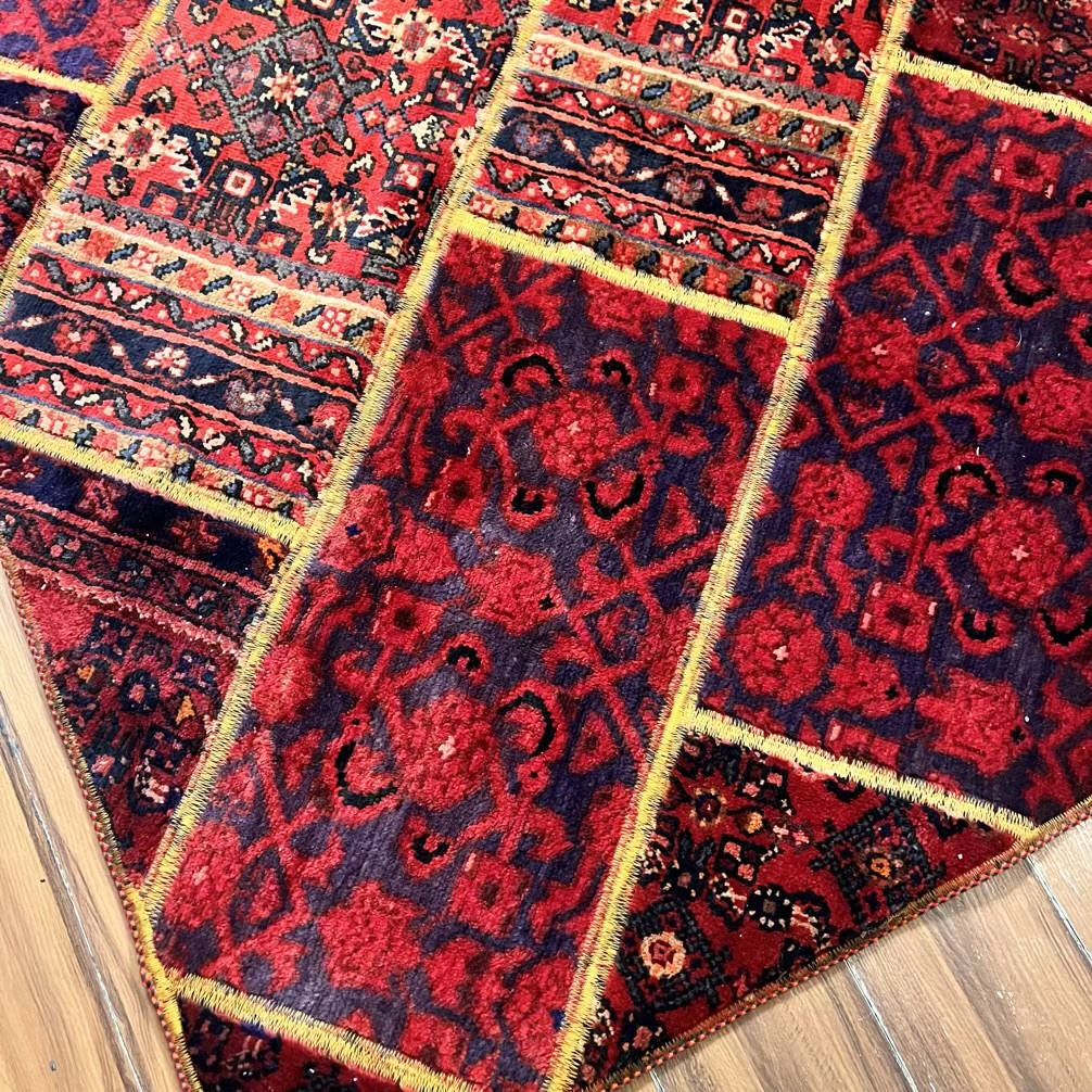 فرش چهل تیکه کلاژ