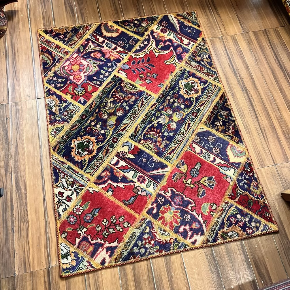 فرش چهل تیکه کلاژ