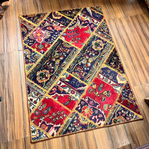 فرش چهل تیکه کلاژ