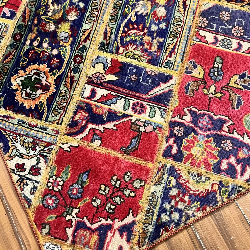 فرش چهل تیکه کلاژ