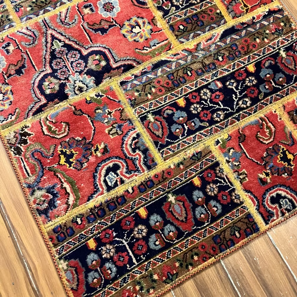 فرش چهل تیکه کلاژ