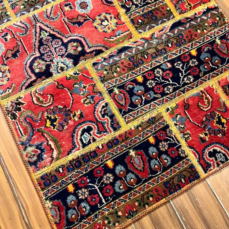 فرش چهل تیکه کلاژ