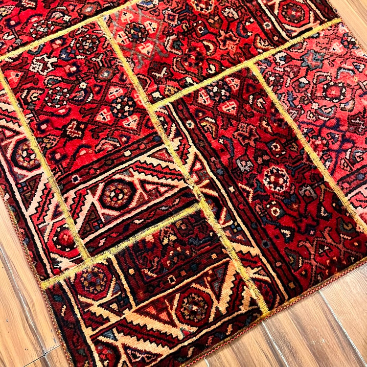 فرش چهل تیکه کلاژ
