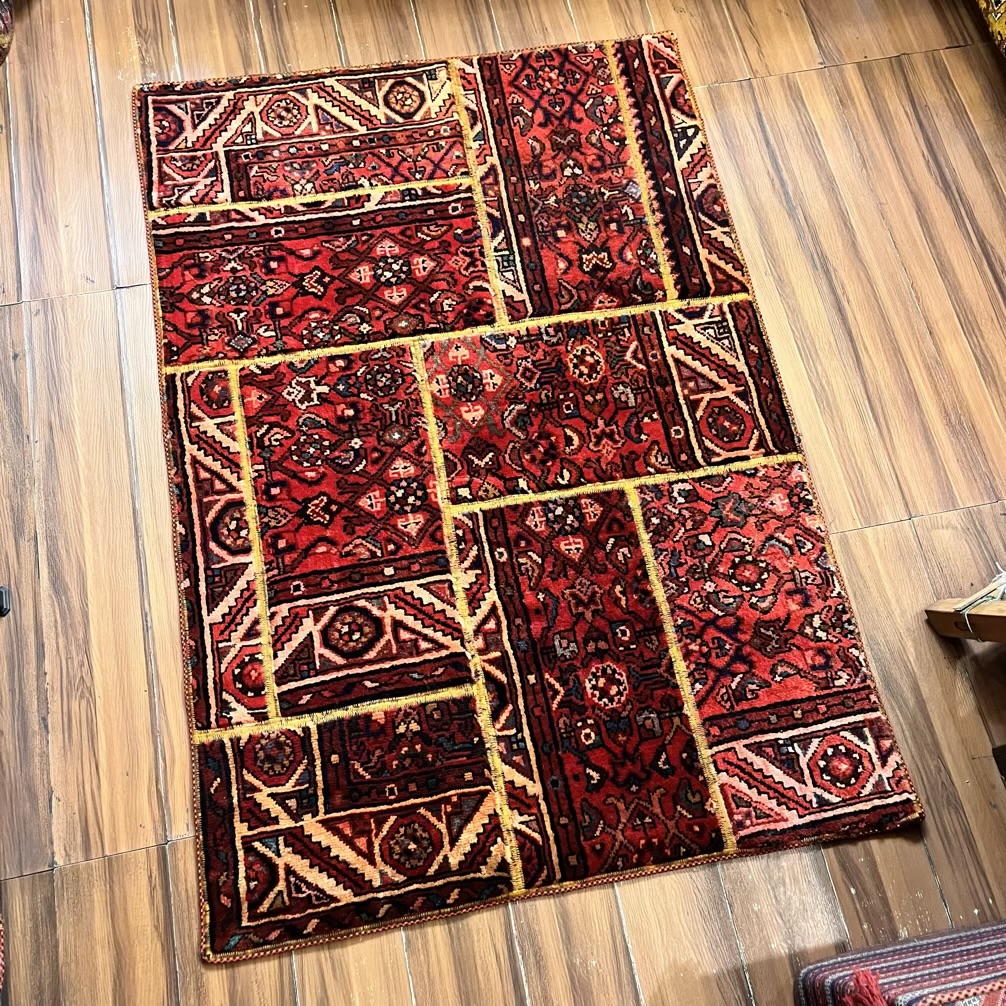 فرش چهل تیکه کلاژ
