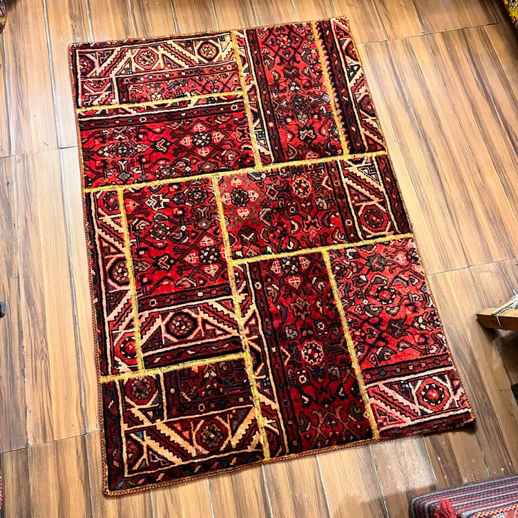 فرش چهل تیکه کلاژ