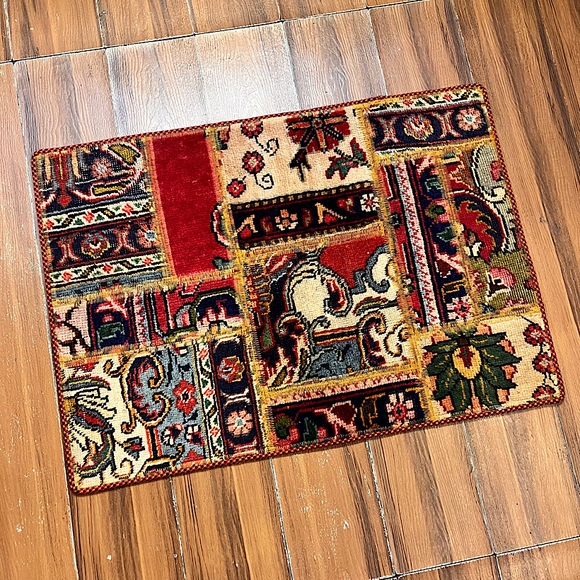 پادری فرش چهل تیکه کلاژ