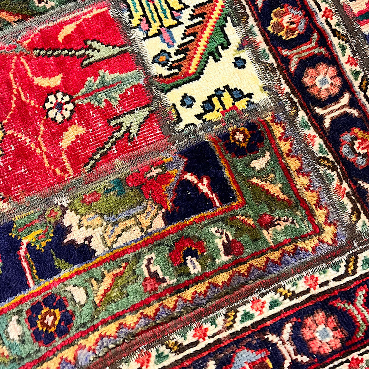 پادری فرش چهل تیکه کلاژ کد 1083