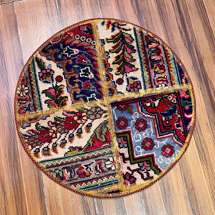 فرش چهلتیکه کلاژ دستبافت