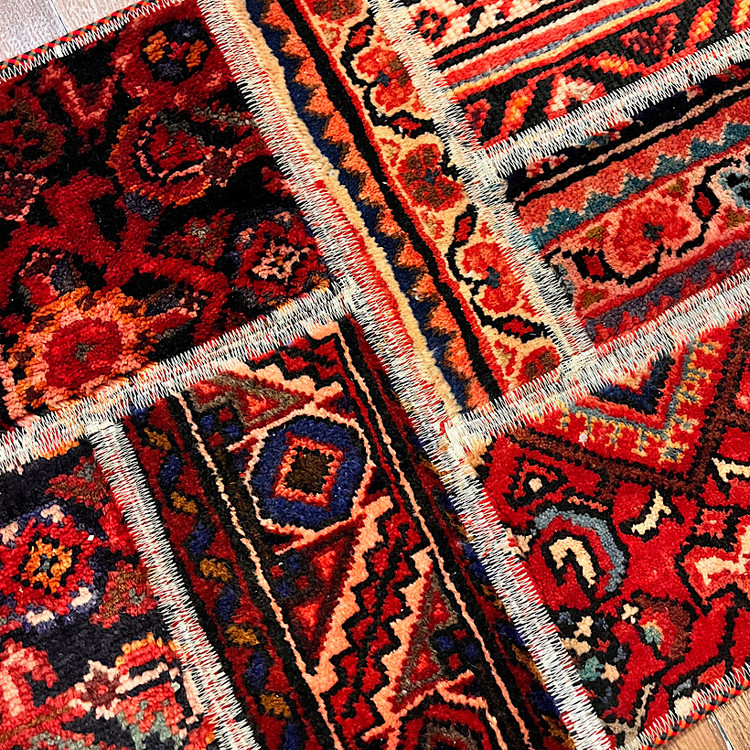 پادری فرش چهل تیکه کلاژ کد 1093