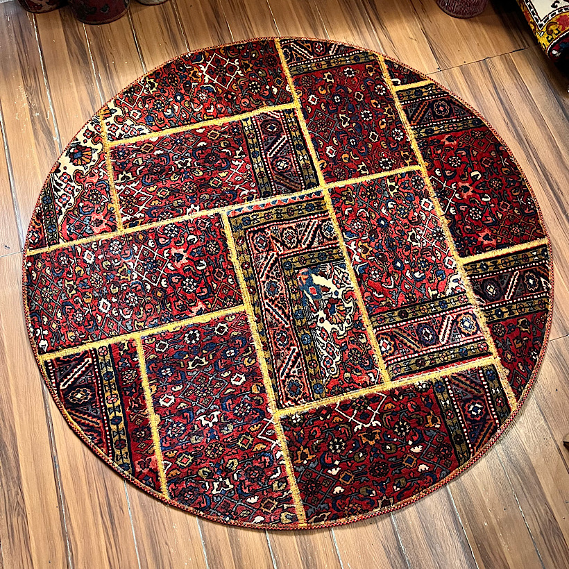 فرش چهلتیکه کلاژ دستبافت