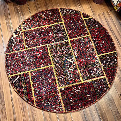 فرش چهلتیکه کلاژ دستبافت