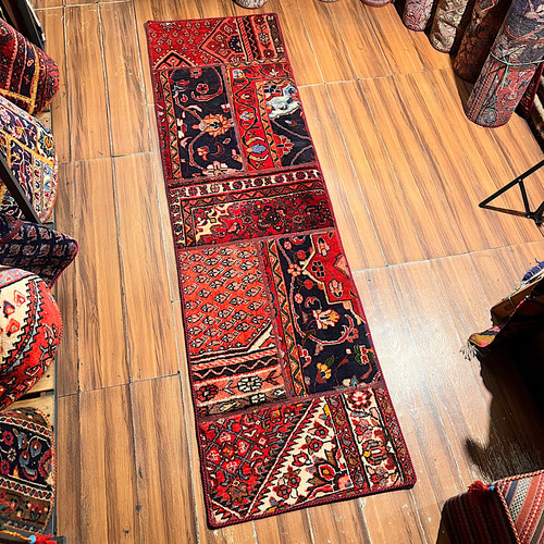 فرش چهل تیکه کلاژ کناره