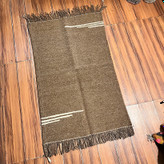 گلیم دستبافت پشمی دورو بافت