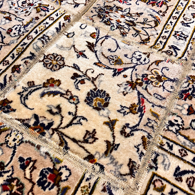 فرش دستبافت چهل تکه کلاژ کد 10103