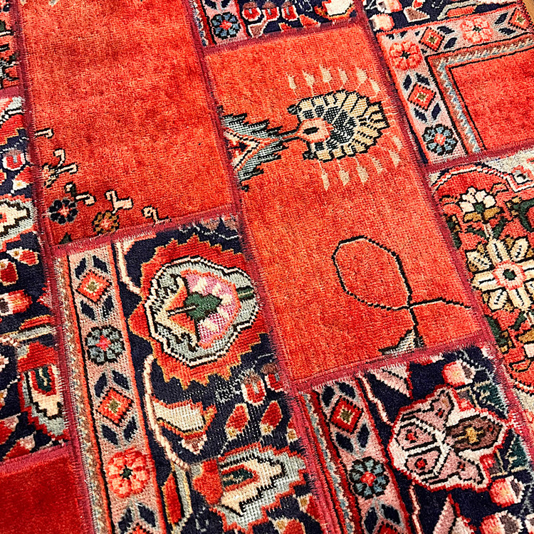 فرش چهلتیکه کلاژ ۳ متری