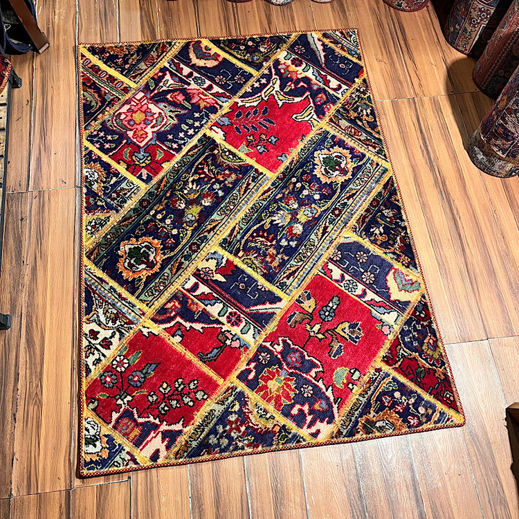 فرش چهلتیکه کلاژ