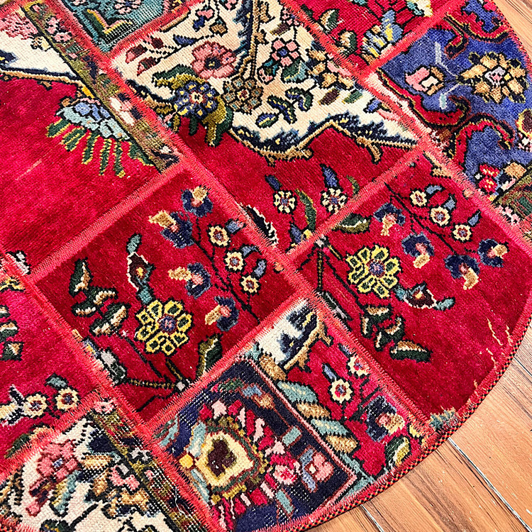 فرش چهلتیکه کلاژ