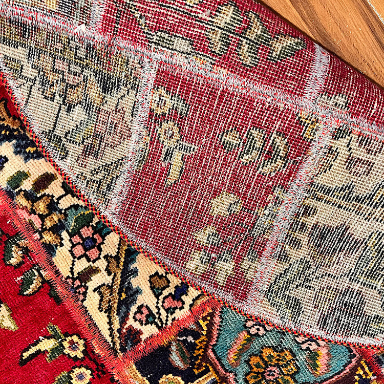 فرش چهلتیکه کلاژ