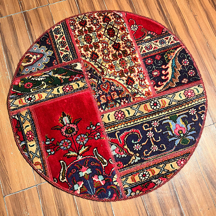 فرش چهلتیکه کلاژ دستبافت