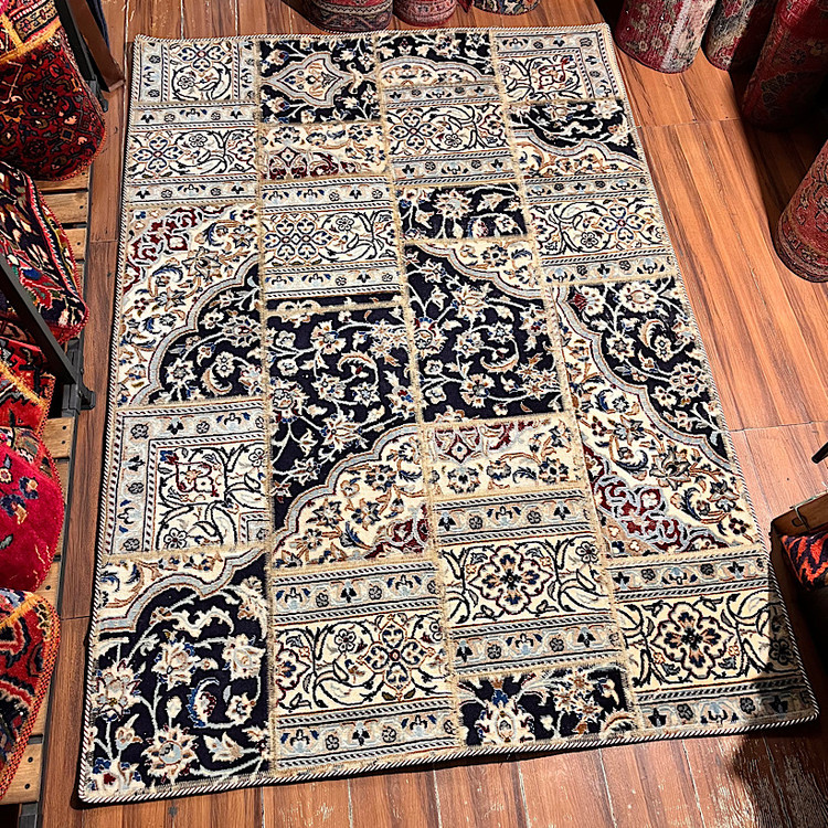 فرش چهلتیکه کلاژ