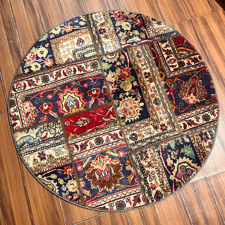 فرش دستبافت چهل تکه کلاژ کد 10154