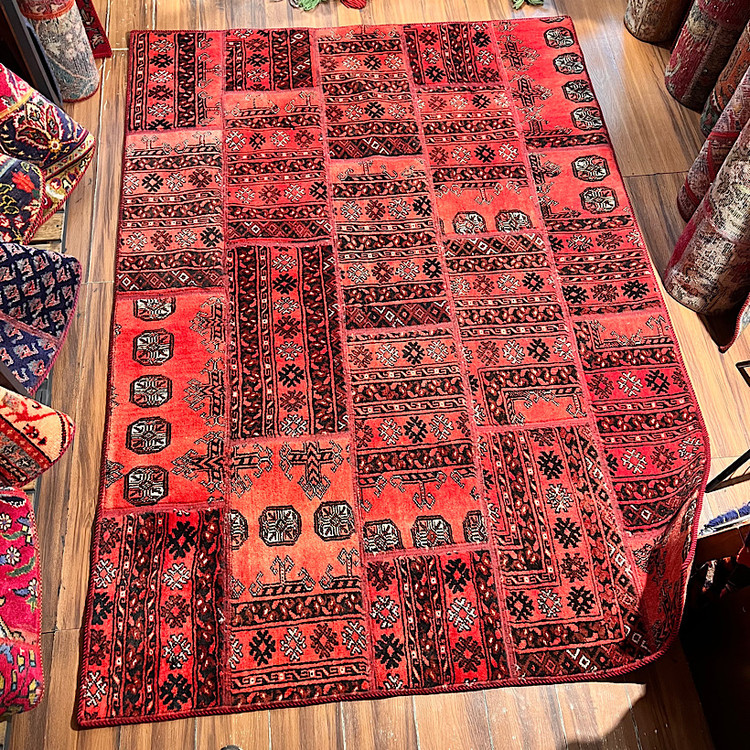 فرش چهل تیکه کلاژ سه متری