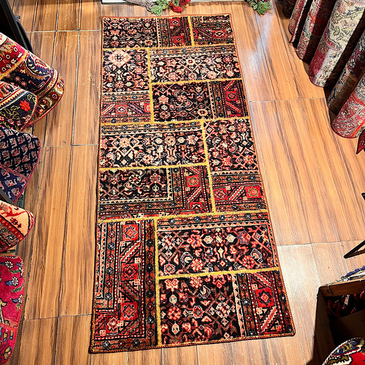 فرش چهلتیکه کلاژ دستبافت