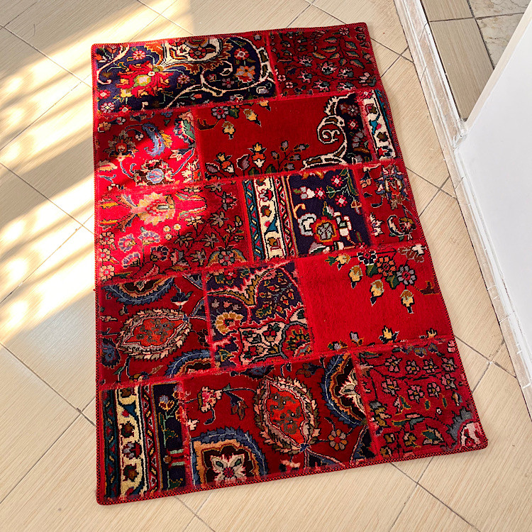 فرش چهلتیکه کلاژ دستبافت