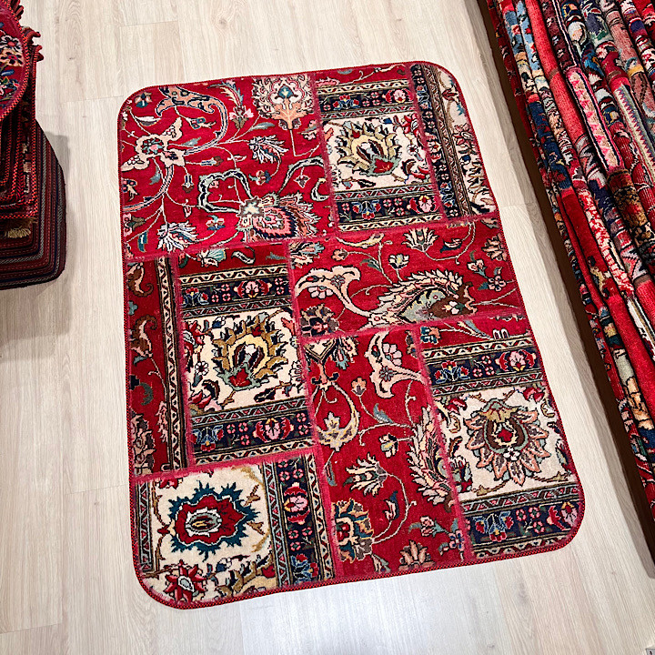 فرش چهل تکه کلاژ