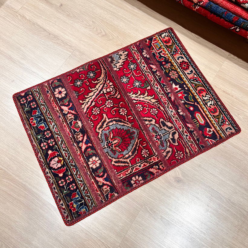 پادری  فرش چهل تیکه کلاژ کد 000